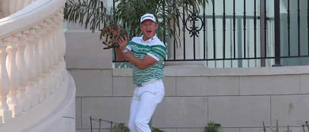 Irish challenge falters as Jamie Donaldson saves cat at Bond villain clubhouse