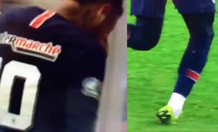 Neymar in tears after limping off injured against Strasbourg