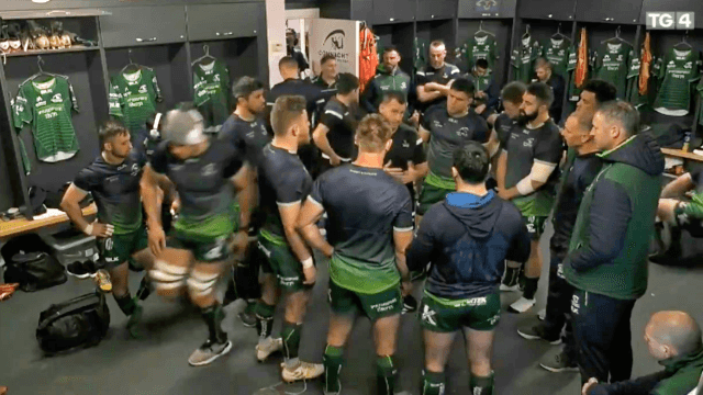 TG4 applauded for showing pre-match Nigel Owens chat in Connacht dressing room