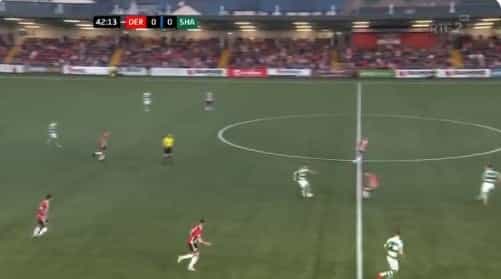 Jack Byrne with nice assist for Aaron Greene goal