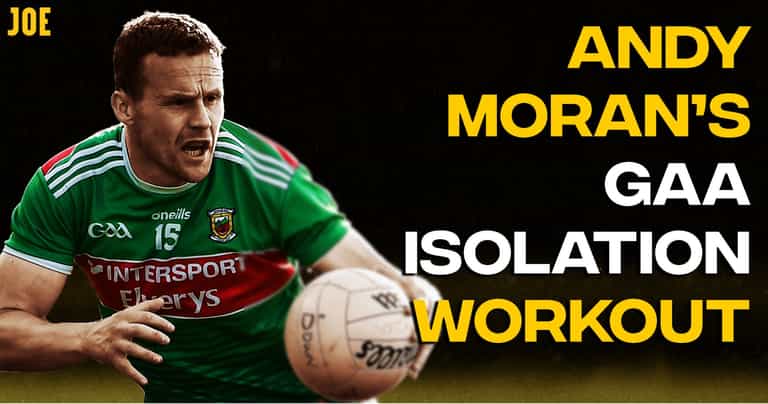 The Andy Moran GAA Isolation Workout The Andy Moran GAA Isolation Workout