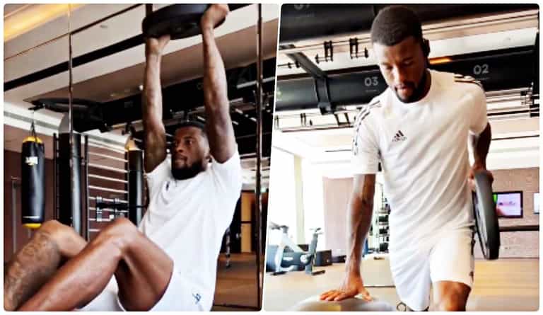 Gini Wijnaldum shares his favourite gym workout for the abs Gini Wijnaldum shares his favourite gym workout for the abs