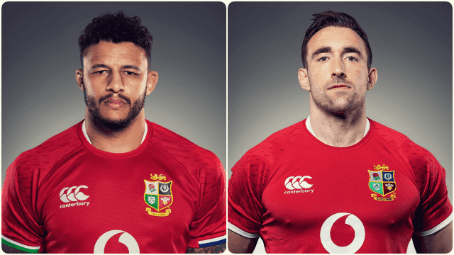 Courtney Lawes and Jack Conan were the Lions 36th and 37th men