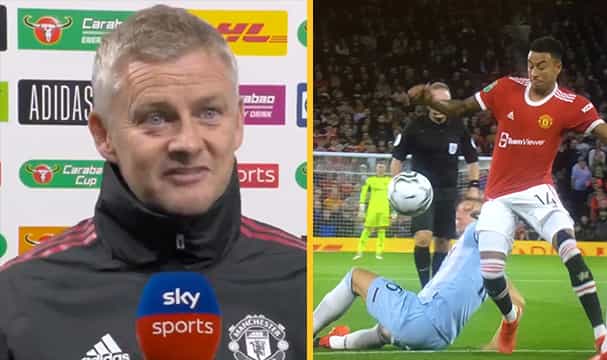 Solskjaer claims ‘lucky’ Mark Noble benefitted from penalty call Solskjaer claims ‘lucky’ Mark Noble benefitted from penalty call
