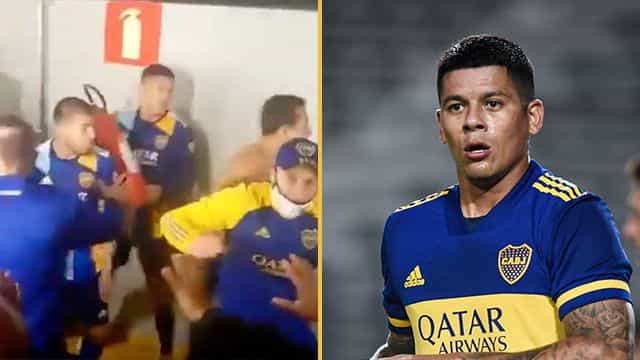 Marcos Rojo given lengthy ban for his part in Boca Juniors’ tunnel brawl
