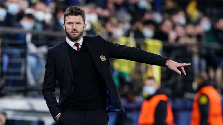 Michael Carrick has stepped down as Man United first-team coach