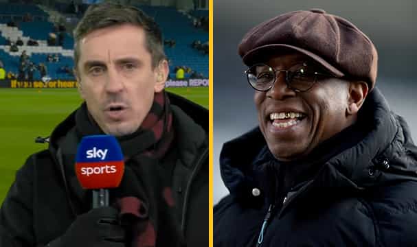 Ian Wright fires back at Gary Neville following Premier League postponement