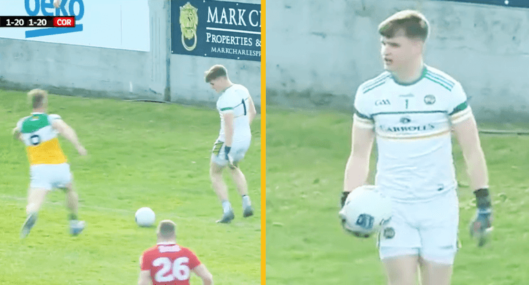 Offaly are sick but the officials made the right call about last minute free