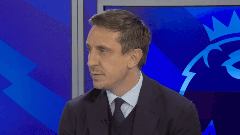 Gary Neville admits to ‘unprofessional’ commentary during Liverpool vs Man United