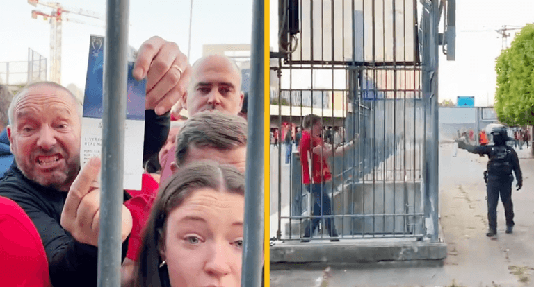 Shocking scenes as fans with tickets don’t get into Champions League final