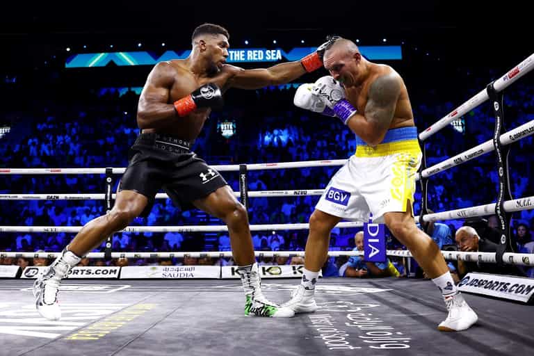 Boxing fans blast ‘ludicrous scorecard’ after Joshua declared victor on one card