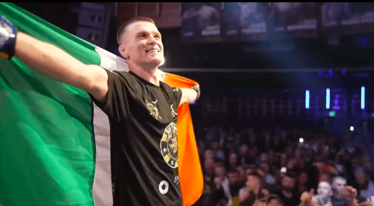 “There’s a new Irish superstar in town” – Young Derry fighter touted for UFC after big title win