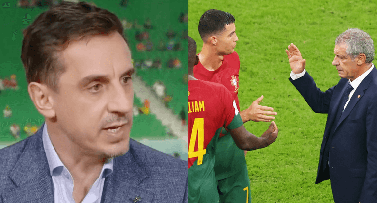Gary Neville sticks up for Ronaldo as contextless pictures and videos taken as gospel