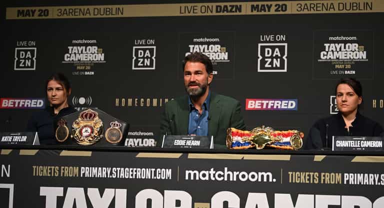 Eddie Hearn plans to revisit Croke Park fight but says they took ‘the p**s’ last time
