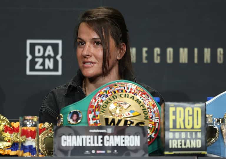 Chantelle Cameron had bizarre demand before accepting Katie Taylor fight