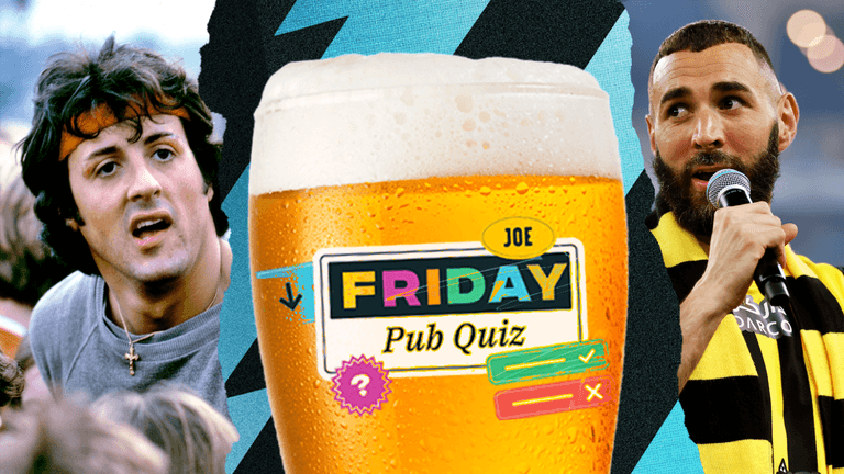 The SportsJOE Friday Pub Quiz: Week 29 The SportsJOE Friday Pub Quiz: Week 29