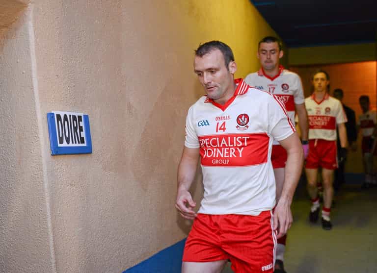 Paddy Bradley admits there is a ‘tinge of jealousy’ watching current Derry team Paddy Bradley admits there is a ‘tinge of jealousy’ watching current Derry team
