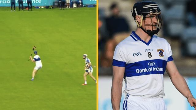 Diarmuid Connolly splits defence with wonder pass in hurling club match