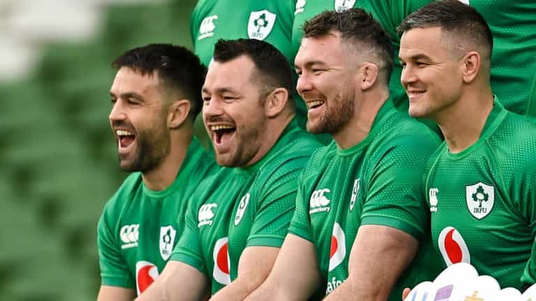 Cian Prendergast on the Ireland team bus and who gets the back row seats Cian Prendergast on the Ireland team bus and who gets the back row seats