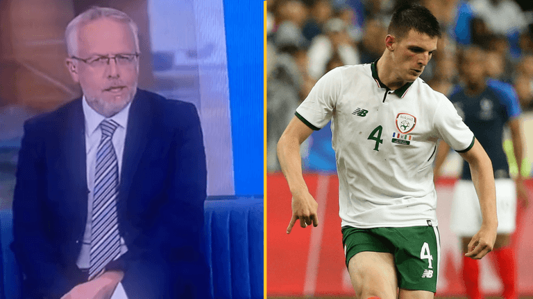 RTÉ go viral for Declan Rice transfer update