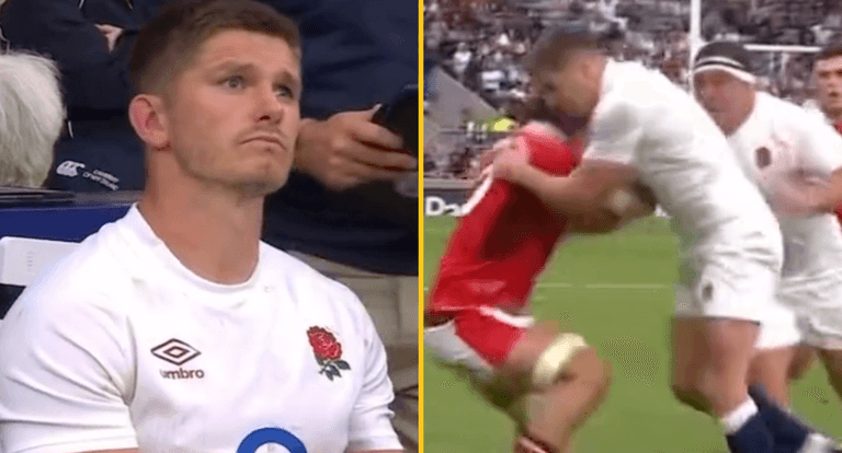 Owen Farrell sent off for reckless tackle that could lead to costly suspension Owen Farrell sent off for reckless tackle that could lead to costly suspension