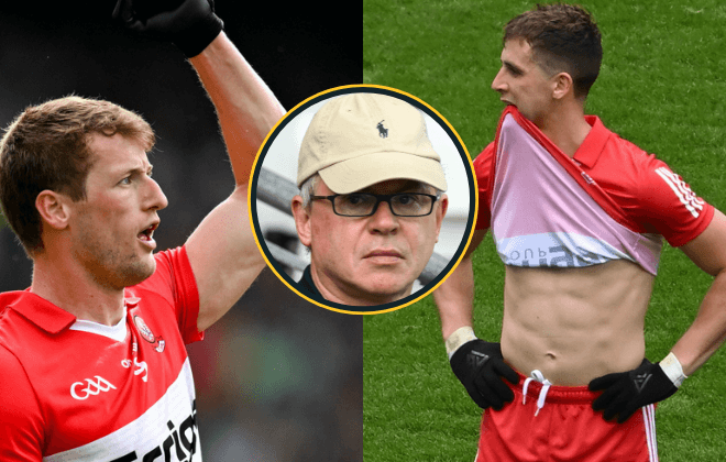 Brendan Rogers responds to Joe Brolly’s take that Shane McGuigan wouldn’t make Dublin forward line Brendan Rogers responds to Joe Brolly’s take that Shane McGuigan wouldn’t make Dublin forward line