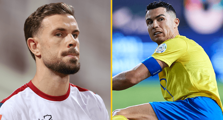 Cristiano Ronaldo and Jordan Henderson involved in heated bust-up after Saudi Cup match