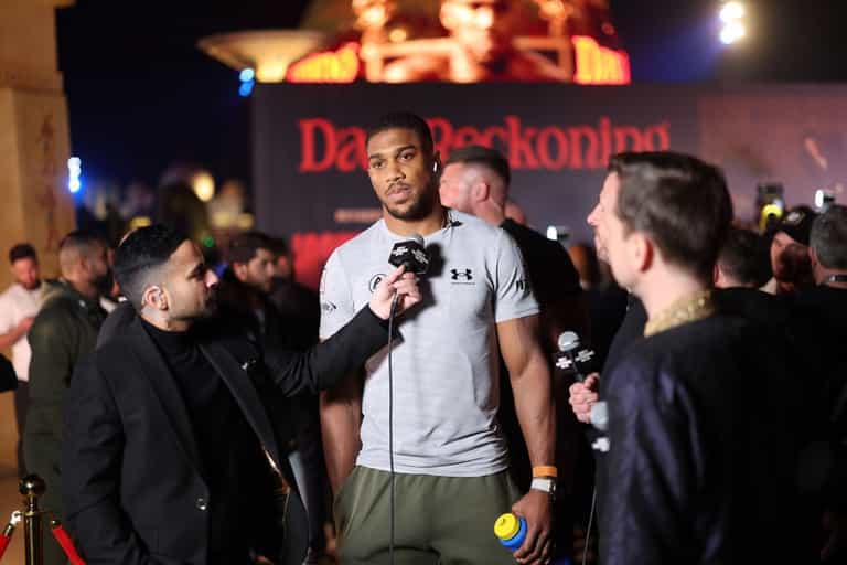 “You tell me” – Anthony Joshua delivers the frostiest interview of all time