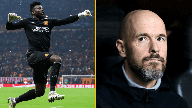 Onana the second best keeper in the Premier League says Erik ten Hag