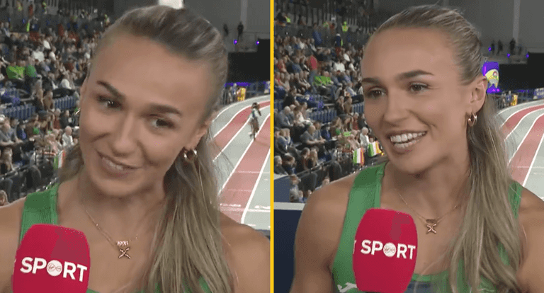 Sharlene Mawdsley bounces back with incredible final leg to see Ireland through to relay final