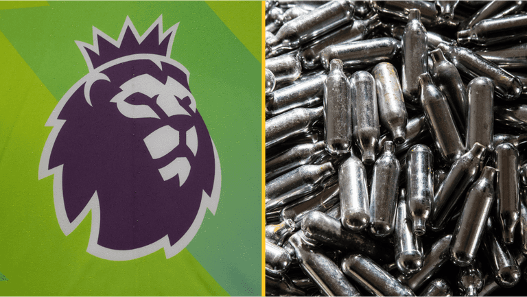 Premier League footballer diagnosed with laughing gas addiction