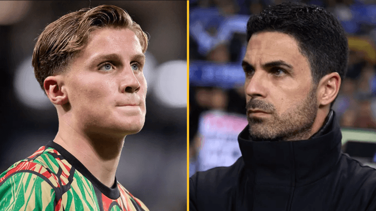 Mikel Arteta heaps praise on Irish-eligible keeper Jack Porter after ‘composed’ debut performance