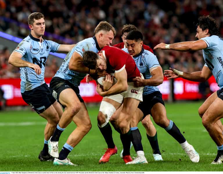 Andy Farrell gives positive update after huge Lions injury scare