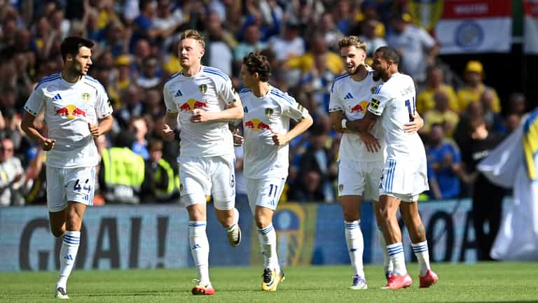 Vocal Leeds fans take over Dublin at sold-out Aviva but boo their own player Vocal Leeds fans take over Dublin at sold-out Aviva but boo their own player