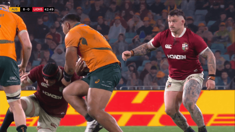 Lions’ fans call out ‘disgraceful’ decision by stadium as medics rush to James Ryan