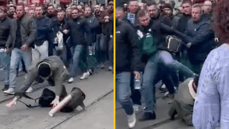 Schalke release statement and start investigation into violent attack in Dublin city centre as ‘spitting’ footage emerges
