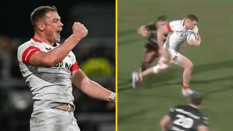 Watch: Ireland hopeful Zac Ward rips up Racing 92 in Europe