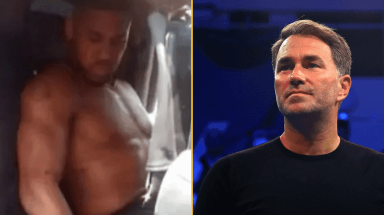 Eddie Hearn issues statement on Anthony Joshua after horror crash Eddie Hearn issues statement on Anthony Joshua after horror crash