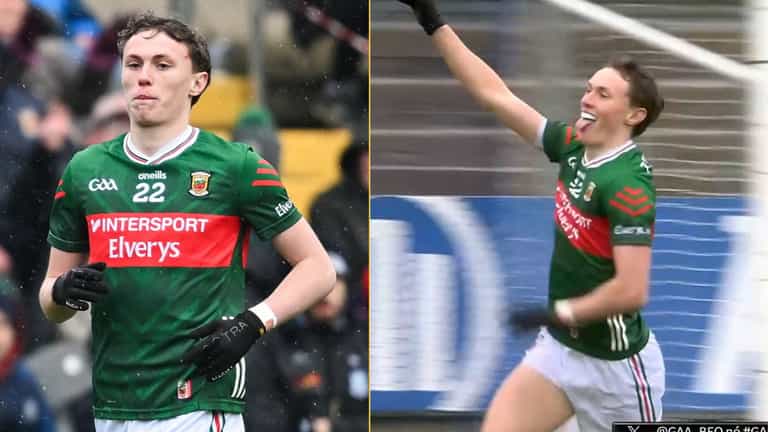 WATCH: Fan reactions as Kobe McDonald tears it up for Mayo vs Monaghan