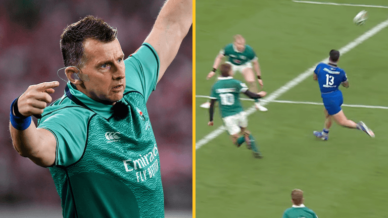 Nigel Owens explains why ref got huge Italy call wrong vs Ireland