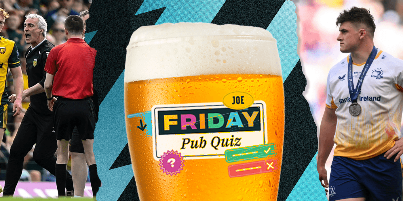 The SportsJOE Friday Pub Quiz: Week 146