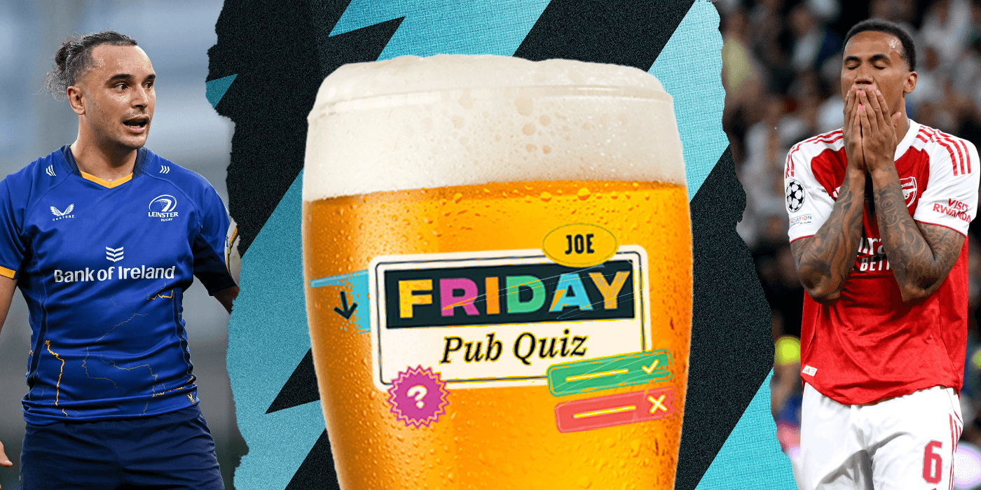 The SportsJOE Friday Pub Quiz: Week 145