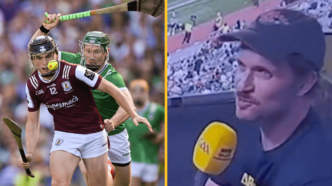 Irish comedian brutally slags off British public on BBC during All-Ireland final