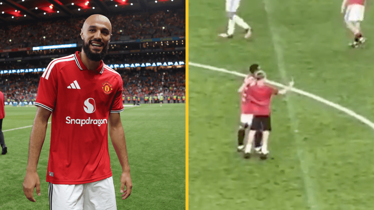 Man United star praises Irish fans who forced Croke Park game to end early