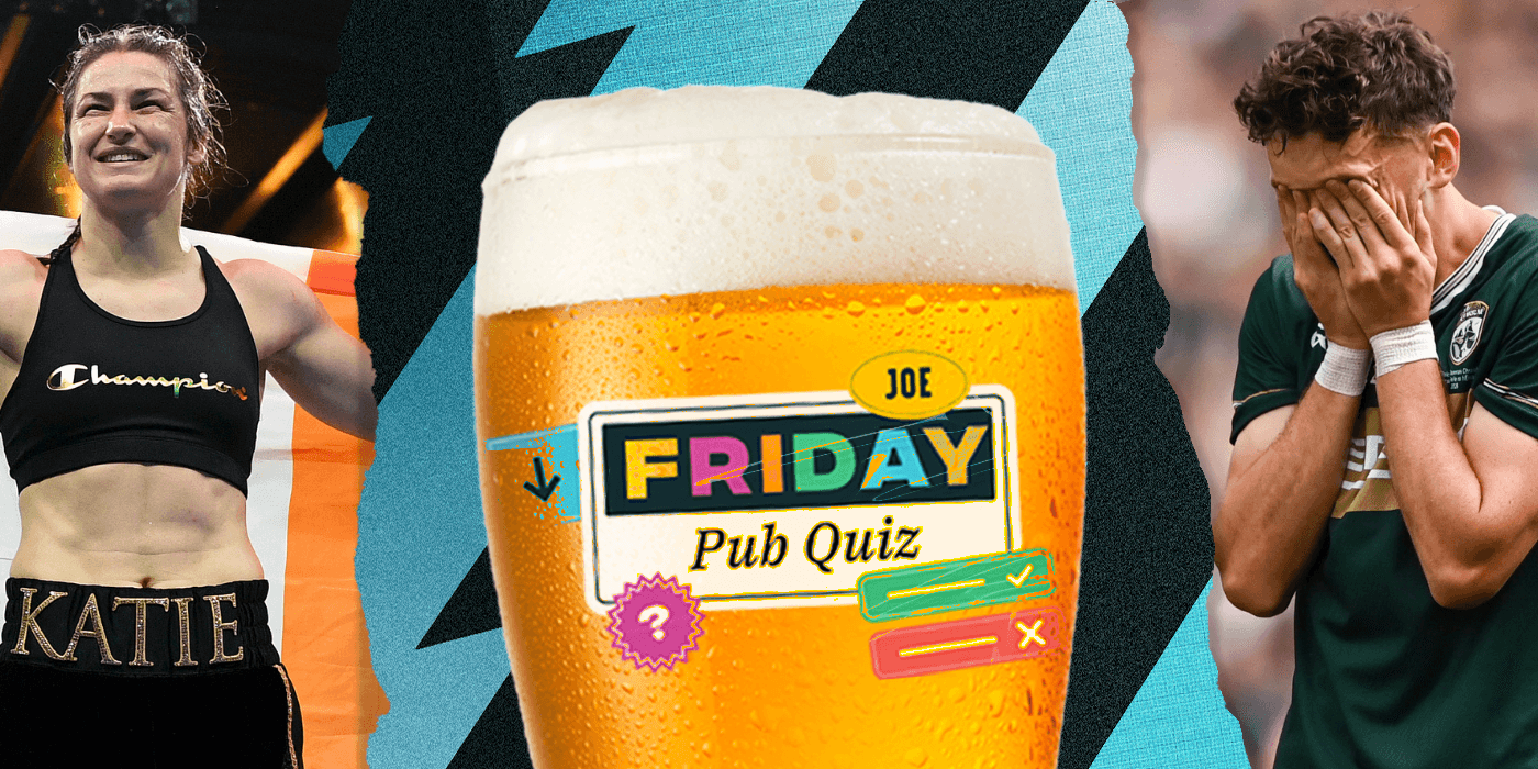 The SportsJOE Friday Pub Quiz: Week 156