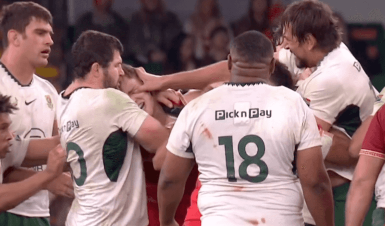 South African Eben Etzebeth given minimum ban length for eye gouging incident vs Wales South African Eben Etzebeth given minimum ban length for eye gouging incident vs Wales