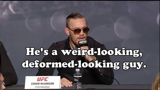 Conor McGregor produces comedy gold with Dennis Siver trash-talk