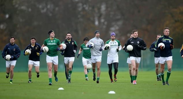 Gallery: Great shots of the Irish International Rules team training together at Carton House