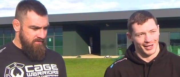 VIDEO: CWFC’s Joseph Duffy teaches MMA to London Irish player Matt Parr VIDEO: CWFC’s Joseph Duffy teaches MMA to London Irish player Matt Parr