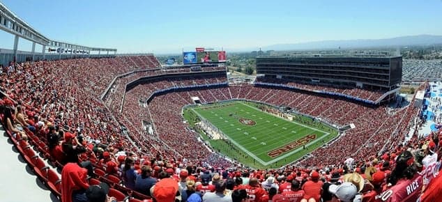 Best sporting event attended in 2014: 49ers v the Chargers at Levi’s Stadium Best sporting event attended in 2014: 49ers v the Chargers at Levi’s Stadium